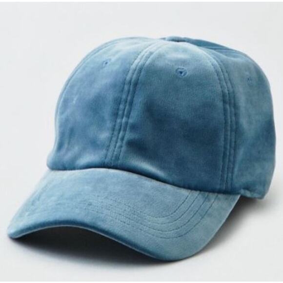American Eagle Outfitters Velvet Elegant Blue Unisex Baseball Hat Cap - Picture 1 of 11